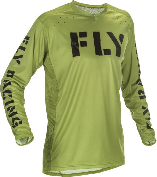 FLY RACING - LITE CAMO L.E JERSEY CAMO GREEN LG - Image 1