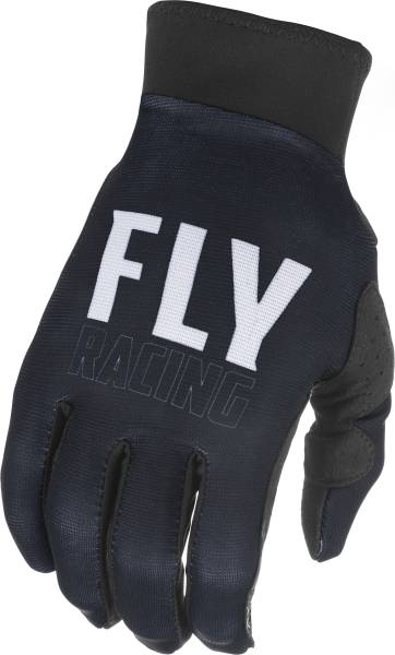 FLY RACING - YOUTH PRO LITE GLOVES BLACK/WHITE SZ 06 - Image 1