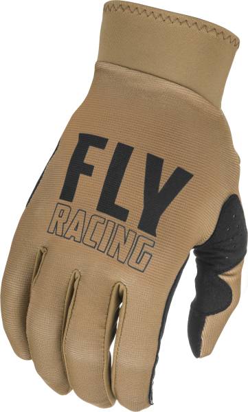 FLY RACING - YOUTH PRO LITE GLOVES KHAKI/BLACK SZ 06 - Image 1