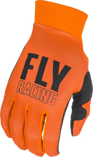 FLY RACING - YOUTH PRO LITE GLOVES ORANGE/BLACK SZ 06 - Image 1