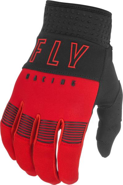 FLY RACING - F-16 GLOVES RED/BLACK SZ 08 - Image 1