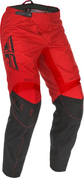 FLY RACING - YOUTH F-16 PANTS RED/BLACK SZ 18 - Image 1