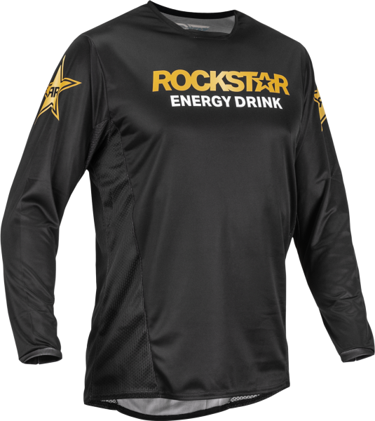 FLY RACING - KINETIC ROCKSTAR JERSEY BLACK/GOLD 2X - Image 1