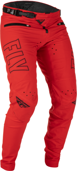 FLY RACING - YOUTH RADIUM BICYCLE PANTS RED/BLACK SZ 18 - Image 1