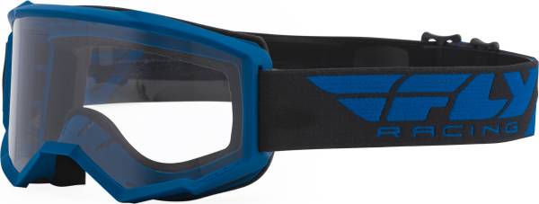 FLY RACING - FOCUS GOGGLE BLUE W/CLEAR LENS - Image 1