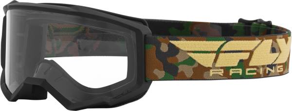 FLY RACING - FOCUS GOGGLE CAMO W/CLEAR LENS - Image 1