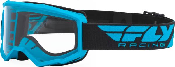 FLY RACING - FOCUS GOGGLE ELECTRIC BLUE W/CLEAR LENS - Image 1