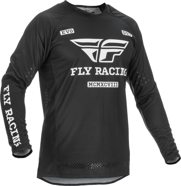 FLY RACING - EVOLUTION DST JERSEY BLACK/WHITE 2X - Image 1