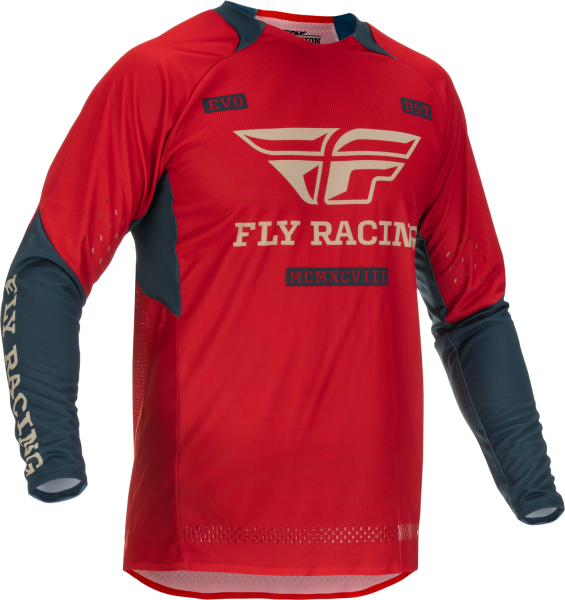 FLY RACING - EVOLUTION DST JERSEY RED/GREY 2X - Image 1