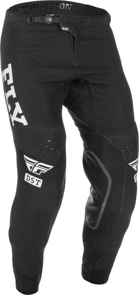 FLY RACING - EVOLUTION DST PANTS BLACK/WHITE SZ 28 - Image 1