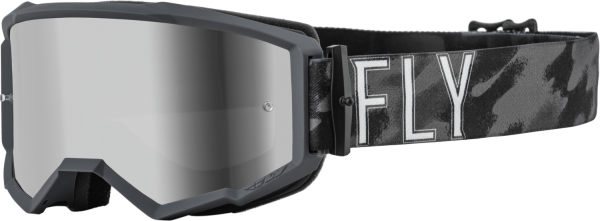 FLY RACING - ZONE S.E. TACTIC GOGGLE CAMO W/ SILVER MIRROR/SMOKE LENS - Image 1