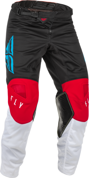 FLY RACING - KINETIC MESH PANTS RED/WHITE/BLUE SZ 28 - Image 1