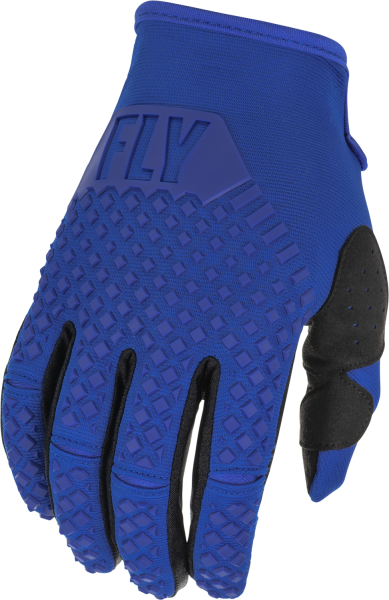 FLY RACING - YOUTH KINETIC GLOVES BLUE YL - Image 1