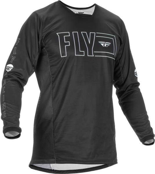 FLY RACING - KINETIC FUEL JERSEY BLACK/WHITE 2X - Image 1