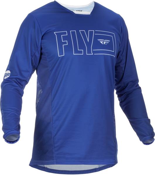 FLY RACING - KINETIC FUEL JERSEY BLUE/WHITE MD - Image 1