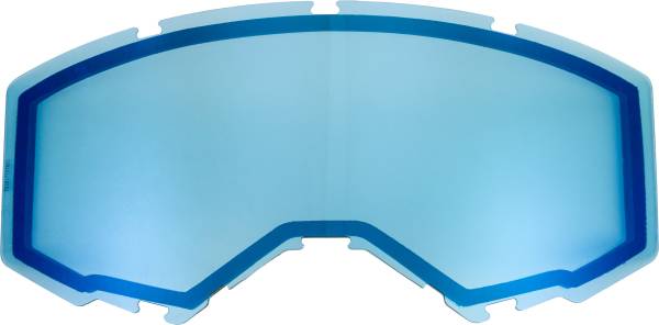 FLY RACING - DUAL LENS W/O VENTS ADULT SKY BLUE MIRROR/BLUE - Image 1