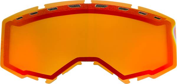 FLY RACING - DUAL LENS WITH VENTS ADULT RED MIRROR/PERSIMMON - Image 1