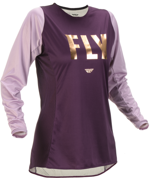 FLY RACING - WOMEN'S LITE JERSEY MAUVE 2X - Image 1