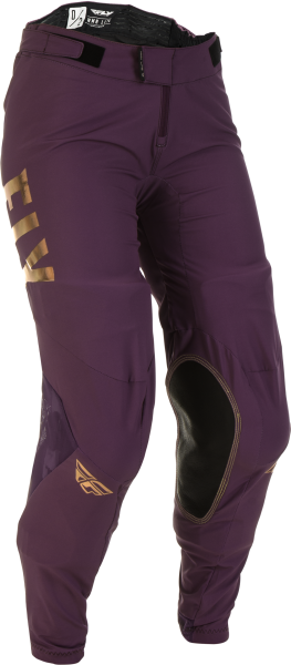 FLY RACING - WOMEN'S LITE PANTS MAUVE SZ 0/02 - Image 1