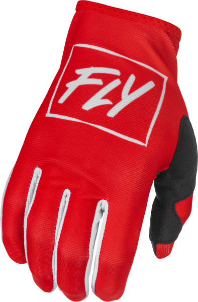 FLY RACING - YOUTH LITE GLOVES RED/WHITE YL - Image 1