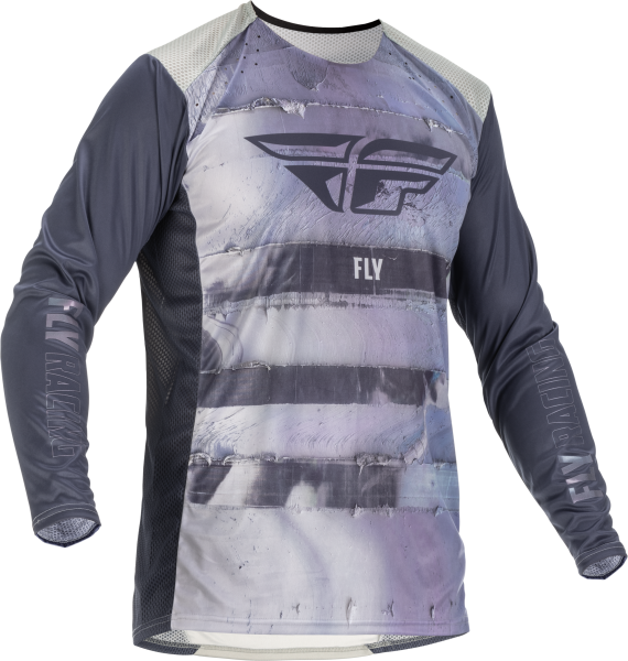 FLY RACING - LITE L.E. PERSPECTIVE JERSEY GREY/DARK GREY 2X - Image 1