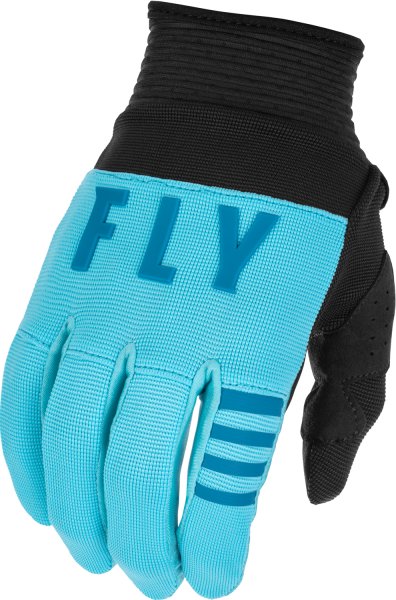 FLY RACING - F-16 GLOVES AQUA/DARK TEAL/BLACK 2X - Image 1