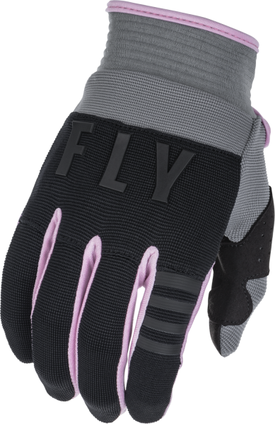 FLY RACING - YOUTH F-16 GLOVES GREY/BLACK/PINK YM - Image 1