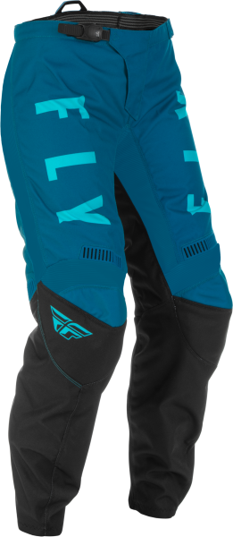 FLY RACING - WOMEN'S F-16 PANTS AQUA/DARK TEAL/BLACK SZ 03/04 - Image 1