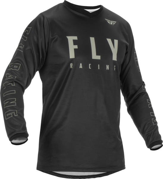 FLY RACING - F-16 JERSEY BLACK/GREY 2X - Image 1