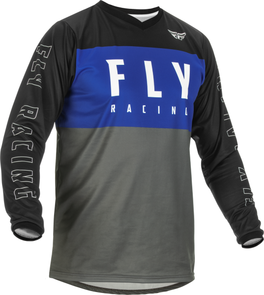 FLY RACING - F-16 JERSEY BLUE/GREY/BLACK 2X - Image 1