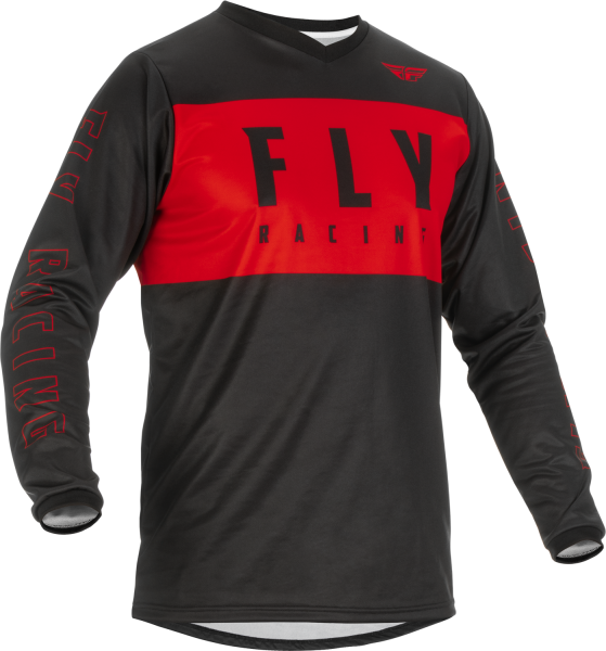 FLY RACING - F-16 JERSEY RED/BLACK 2X - Image 1