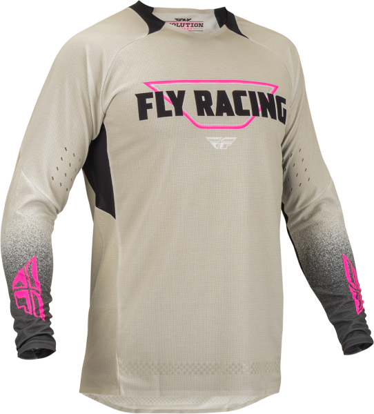 FLY RACING - EVOLUTION DST JERSEY IVORY/BLACK 2X - Image 1