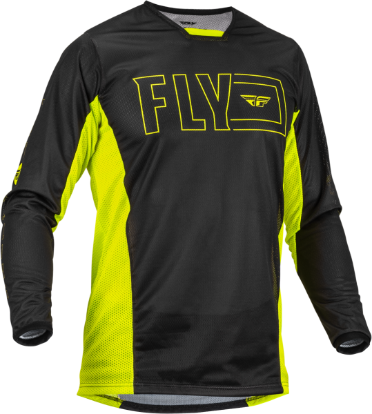 FLY RACING - KINETIC MESH JERSEY HI-VIS/BLACK 2X - Image 1