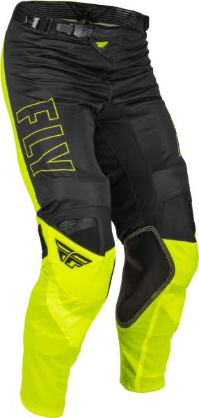 FLY RACING - KINETIC MESH PANTS HI-VIS/BLACK SZ 28 - Image 1