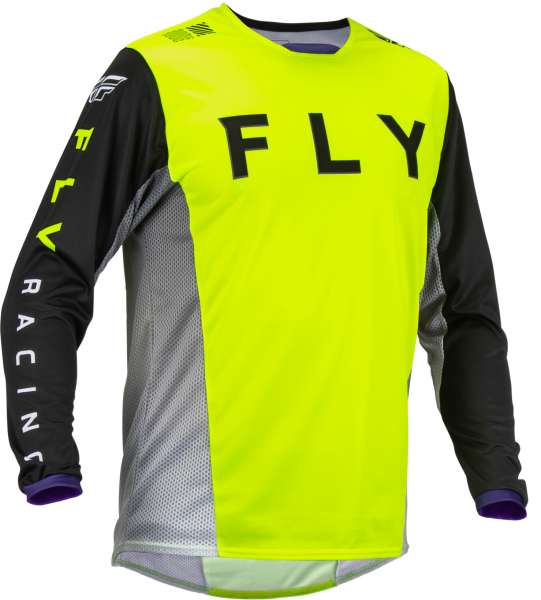 FLY RACING - KINETIC KORE JERSEY HI-VIS/BLACK 2X - Image 1