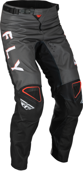 FLY RACING - KINETIC KORE PANTS BLACK/GREY SZ 28 - Image 1