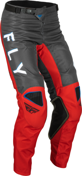 FLY RACING - KINETIC KORE PANTS RED/GREY SZ 28 - Image 1