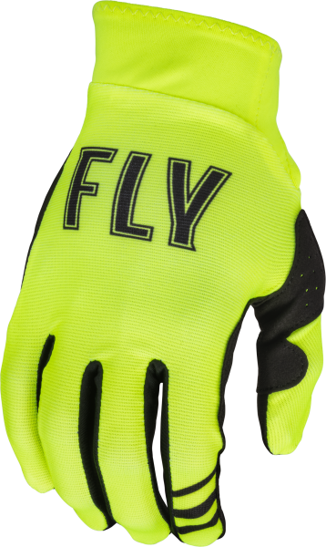 FLY RACING - YOUTH PRO LITE GLOVES HI-VIS YL - Image 1