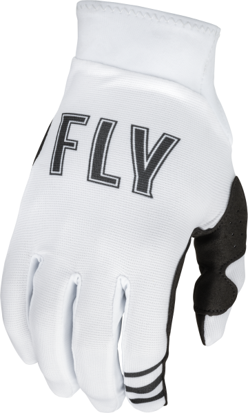 FLY RACING - YOUTH PRO LITE GLOVES WHITE YL - Image 1