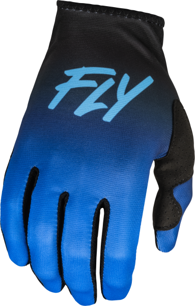 FLY RACING - WOMEN'S LITE GLOVES BLUE/BLACK 2X - Image 1