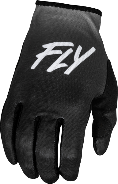 FLY RACING - WOMEN'S LITE GLOVES GREY/BLACK 2X - Image 1