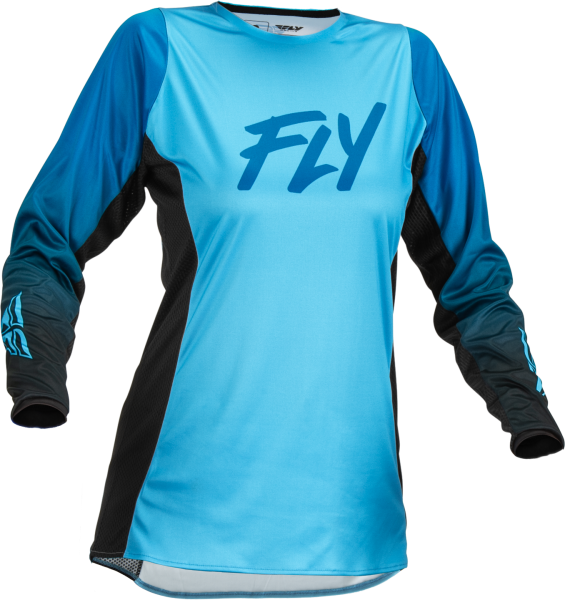 FLY RACING - WOMEN'S LITE JERSEY BLUE/BLACK 2X - Image 1