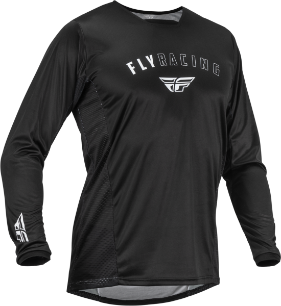 FLY RACING - PATROL JERSEY BLACK/WHITE 2X - Image 1