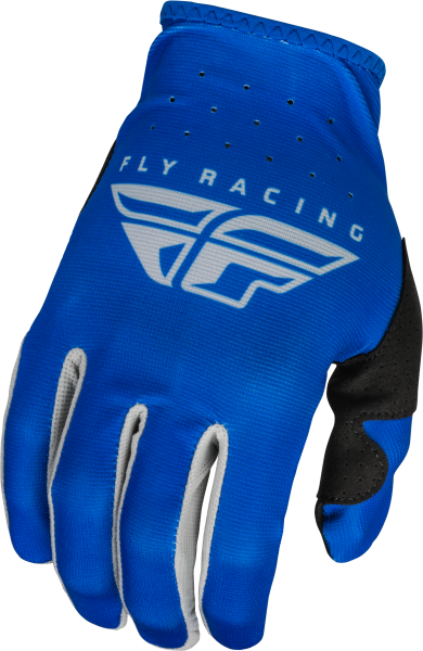 FLY RACING - YOUTH LITE GLOVES BLUE/GREY YL - Image 1