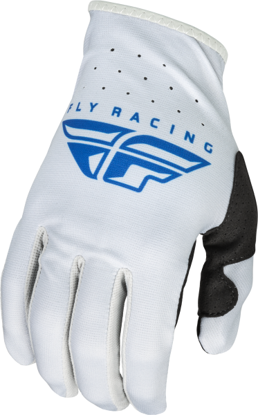 FLY RACING - YOUTH LITE GLOVES GREY/BLUE YM - Image 1