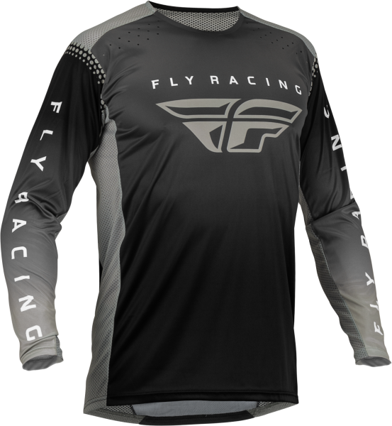 FLY RACING - LITE JERSEY BLACK/GREY 2X - Image 1