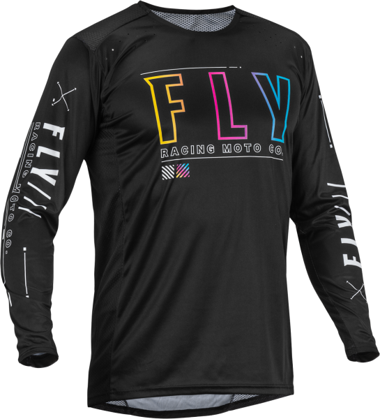 FLY RACING - LITE S.E. AVENGE JERSEY BLACK/SUNSET 2X - Image 1