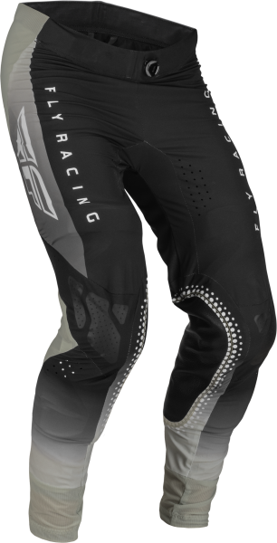 FLY RACING - YOUTH LITE PANTS BLACK/GREY SZ 26 - Image 1