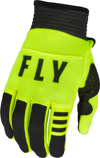 FLY RACING - F-16 GLOVES HI-VIS/BLACK XS - Image 1