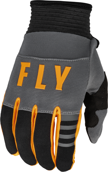 FLY RACING - F-16 GLOVES DARK GREY/BLACK/ORANGE 2X - Image 1